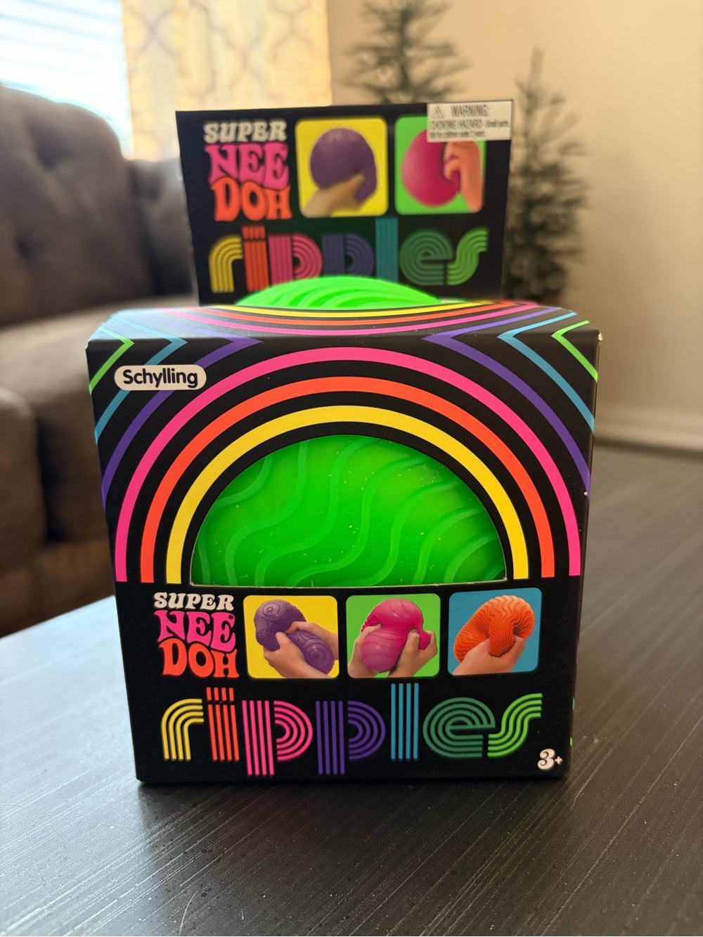 Super NeeDoh Ripples Squeeze - Green